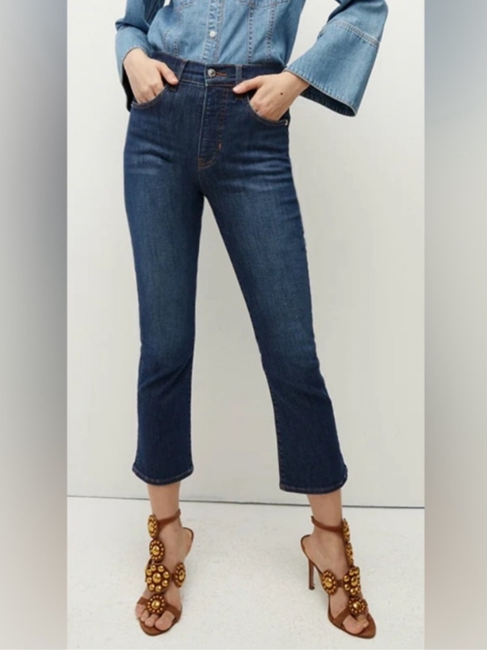 VERONICA BEARD JEANS CARLY KICK FLARE SIZE 29 EUC